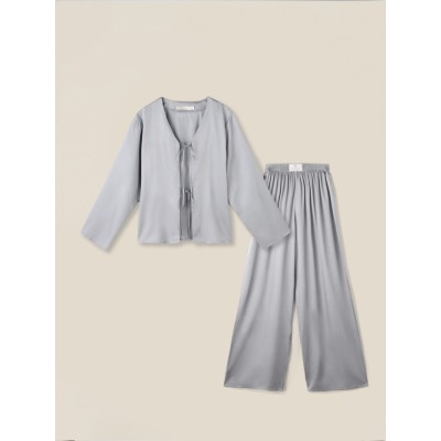 Костюм домашний (рубашка и брюки)  SL HOME р. XL, серый