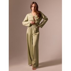 Костюм домашний (рубашка и брюки) SL HOME, размер XL, модал, зелёный