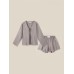 Костюм домашний (рубашка и шорты)  SL HOME р. XL, серо-бежевый