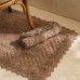 Коврики SL Home, 2 шт: 59×73 см, 68×104 см, кремовые