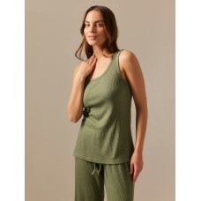 Майка женская домашняя SL HOME р. XL, оливковый