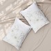 Набор наволочек SL Home Floral cover 50*70+3 см - 2 шт, сатин, 140 гр/м2, 100% хлопок