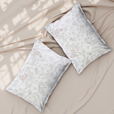 Набор наволочек SL Home Flower glade 50*70+3 см - 2 шт, сатин, 140 гр/м2, 100% хлопок