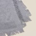 Плед SL Home Warm, 130*180 см, цв.темно-серый, 80%хлопок, 20% п/э