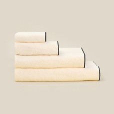 Полотенце махровое SL HOME: Black Frame "Айвори" 100х180 см, 100% хлопок, 470 г/м2