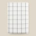 Простыня SL Home Cotton 245*260 см, цв.белый/серый, 100% жатый хлопок