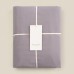 Простыня SL Home Cotton 245*260 см, цв.серый, 100% жатый хлопок