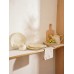Заварочный чайник SL Home «Волны Сардинии», 1,3 л, 22,5×11×19 см, фарфор, бежевый