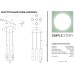Подвесная люстра Simple Story 1022-LED30PL