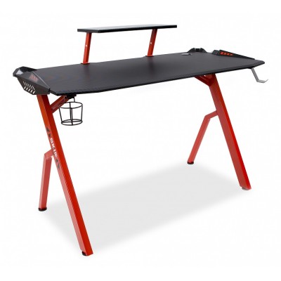 Стол компьютерный игровой CTG-001 Черный/Красный 1200х600х750