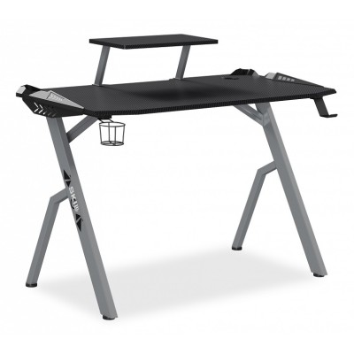  Стол компьютерный игровой CTG-001 Черный/Серый 1200х600х750