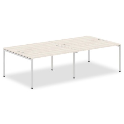  Стол 4-х местный XWST 2814 Сосна Эдмонт/Алюминий 2806х1406х750 XTEN-S