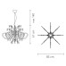 Люстра Slamp Medusa Black