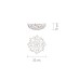 Настенный/Потолочный светильник Slamp Veli Mini Copper
