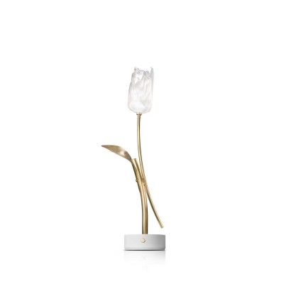 Настольная лампа Slamp Tulip Battery white
