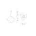 Подвесной светильник Slamp Gemmy Gold