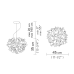Подвесной светильник Slamp Veli Foliage S
