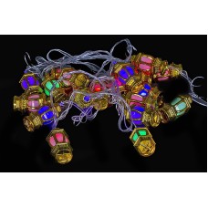 Гирлянда с насадками Sneha  A-258 RD/GN, RD/BL