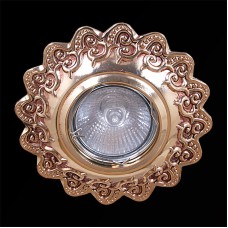 Встраиваемый светильник Sneha  6004/D MR16 GD+CF
