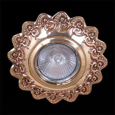 Встраиваемый светильник Sneha  6004/D MR16 GD+CF