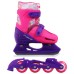 Набор: коньки детские раздвижные Snow Cat, с роликовой платформой, защита, р. 34-37