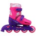 Набор: коньки детские раздвижные Snow Cat, с роликовой платформой, защита, р. 34-37