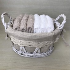 Набор из 6 полотенец для рук (30x30 см) Камила