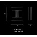Настенный/Потолочный светильник Sothis 4/1231-E-40