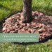 Лента бордюрная, 11 см × 10 м, толщина 1 мм, пластиковая, оливковая, KANTA