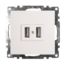 Розетка USB 2-местная Stekker Катрин 39686
