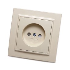 Розетка 1-местная Stekker PST10-9009-02 с защитной шторкой 39235
