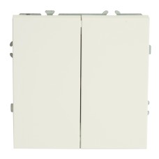 Выключатель двухклавишный Stekker Эмили RSW10-5111-01 50162