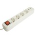 Удлинитель 4-местный с/з с выключателем Stekker Home HM071-41-02 50139