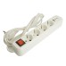 Удлинитель 4-местный с/з с выключателем Stekker Home HM071-41-02 50139