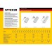 Удлинитель 3-местный Stekker HM01-30-03 3м 2x075 39210