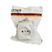 Розетка накладная 1-местная Stekker Basic PST10-501-20 50074