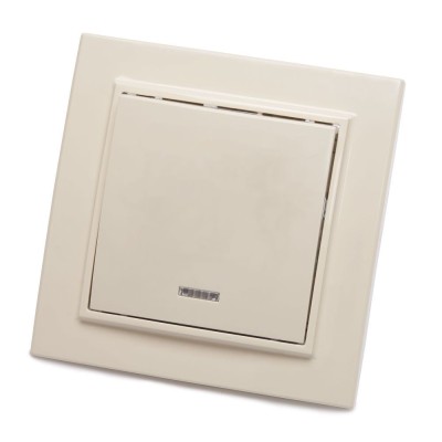 Выключатель 1-клавишный с индикатором Stekker PSW10-9001-02 250В 10А 39228