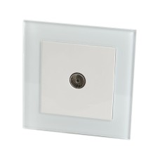 Розетка телевизионная Stekker Катрин белый GLS00-7008-01 39247