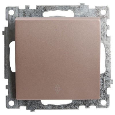 Переключатель одноклавишный без рамки Stekker Катрин 39590