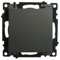 Переключатель перекрестный одноклавишный без рамки Stekker Катрин 49416