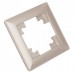 Рамка на 1 пост Stekker PFR00-7001-02 39802