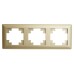 Рамка на 3 поста Stekker PFR00-7003-08 49608