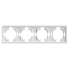 Рамка на 4 поста Stekker PFR00-5004-01 49887