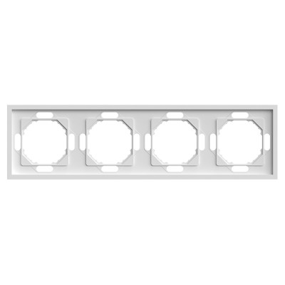 Рамка на 4 поста Stekker PFR00-5004-01 49887