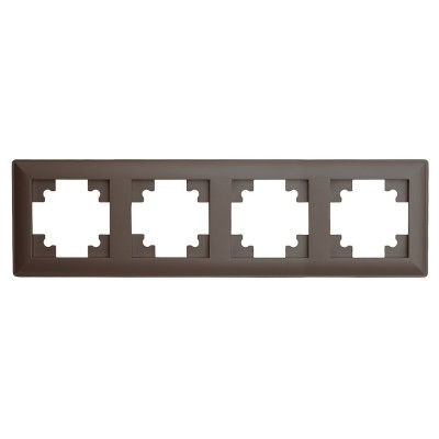 Рамка на 4 поста Stekker PFR00-7004-04 39820