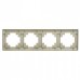 Рамка на 4 поста Stekker PFR00-7004-08 49609