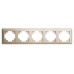 Рамка на 4 поста Stekker PFR00-7005-02 39806