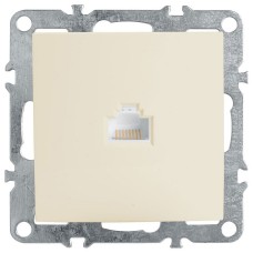 Розетка Ethernet RJ-45 без рамки Stekker Эрна 39325