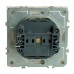Розетка без заземления и со шторкой, без рамки с крышкой Stekker RST16-5113-01 49878