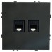 Розетка двойная Ethernet RJ-45 без рамки Stekker Эмили 49848